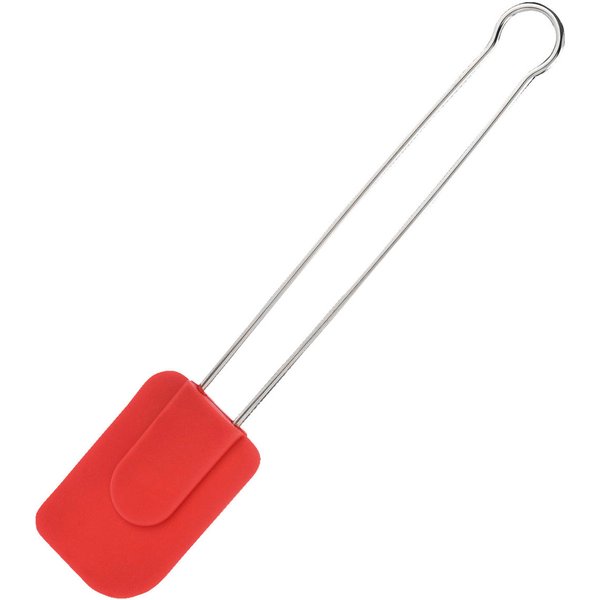 Westmark Maryse de cuisine Silicone; 28.5x6x1 cm (LxlxP); rouge/argenté