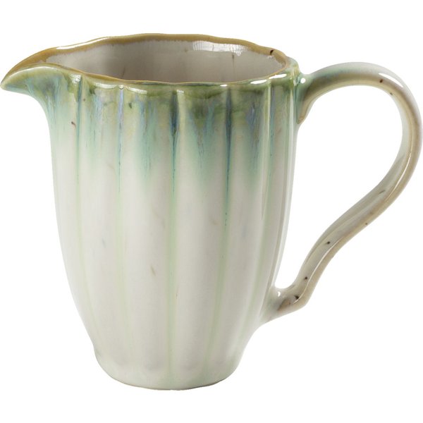 6x VEGA Salsiera Flora; 110 ml, 5.9x7.9 cm (ØxH); verde/beige; 6 pz. / Pacco