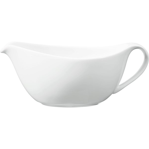 4x VEGA Saucière Mandalay; 65 cl, 19x10.5x7.7 cm (LxlxH); blanc; ovale; 4 pièce(s) / Lot