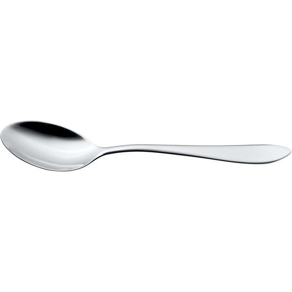 12x VEGA Cuillère à café Reggio mat; 13.3 cm (L); argenté, Poignée argenté; 12 pièce(s) / Lot