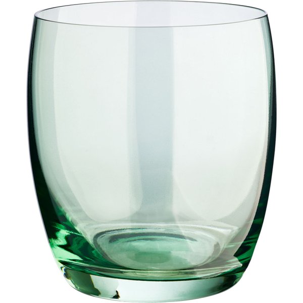 6x VEGA Bicchiere acqua Amantea Crystal; 450 ml, 8.2x9.9 cm (ØxH); verde; 6 pz. / Pacco