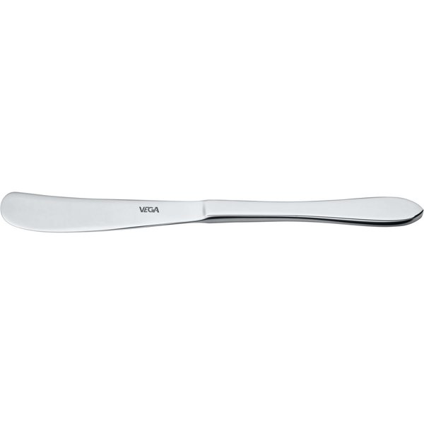 12x VEGA Coltello burro Salerno; 17 cm (L); argento, manico argento; 12 pz. / Pacco