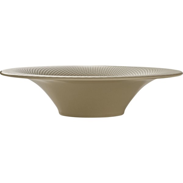 3x HEART&SOUL Assiette creuse Pine Relief forme coupe ronde; 40 cl, 27x6.5 cm (ØxH); beige; rond(e); 3 pièce(s) / Lot