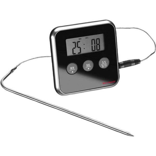 Westmark Termometro digitale; 17 cm (L); nero/argento