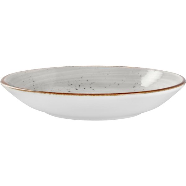 6x VEGA Piatto Nebro fondo; 900 ml, 25.2x4.3 cm (ØxH); grigio chiaro; rotonda; 6 pz. / Pacco