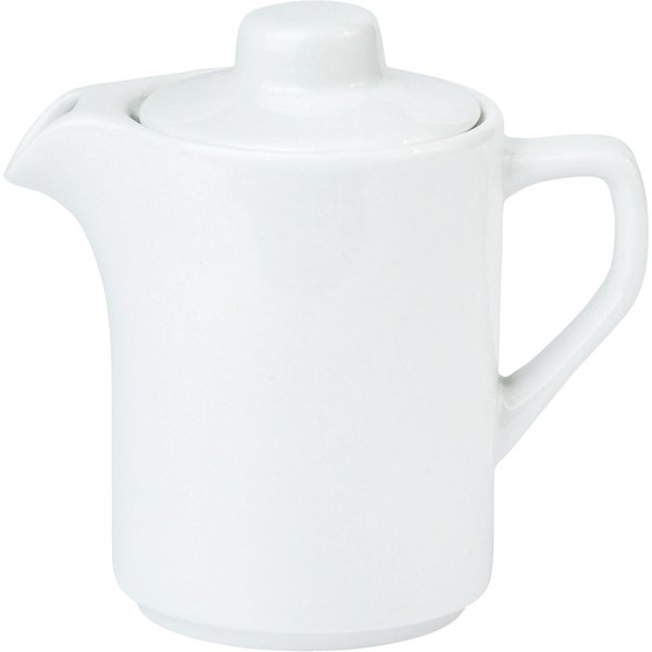 6x PULSIVA Teiera Rondon; 350 ml, 13.5x13.1 cm (ØxH); bianco; 6 pz. / Pacco