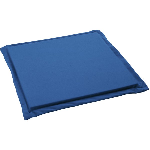 ERWIN M. Cuscino per sedia Plano; 38x38x2.5 cm (LxLxH); blu scuro