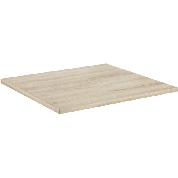 Plateau de table Solona rectangulaire PULSIVA; 68x60x1.9 cm (LxlxH); hêtre; rectangulaire