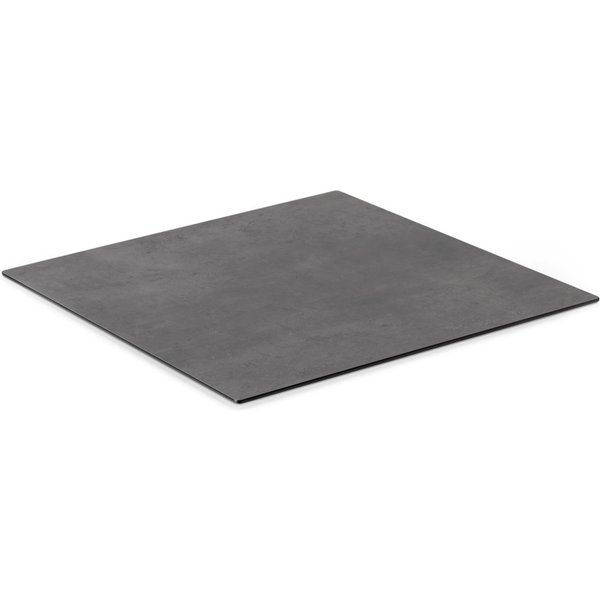VEGA Plateau de table d'extérieur, HPL Lift carré; 68x68 cm (Lxl); effet béton; carré(e)