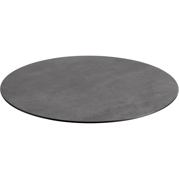 Plateau de table d'extérieur, HPL Lift rond VEGA; 80 cm (Ø); effet béton; rond(e)
