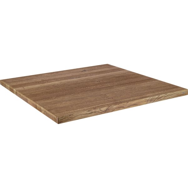 VEGA Plateau de table d'intérieur Torres carré; 40x40x3 cm (LxlxH); chêne vieilli/gris; carré(e)