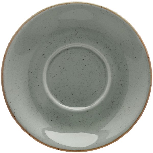 6x VEGA Sous-tasse café Sidina; 16 cm (Ø); gris; rond(e); 6 pièce(s) / Lot
