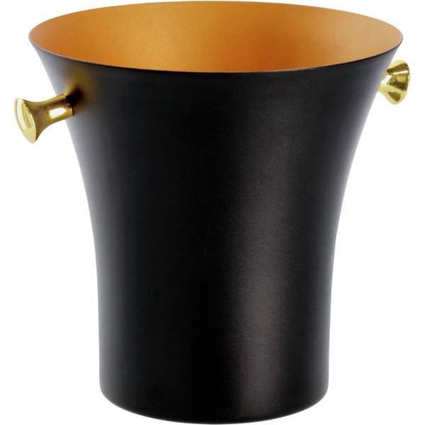 VEGA Seau à Champagne Mats; 3.5 l, 22x22 cm (ØxH); noir