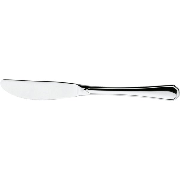 12x PULSIVA Coltello antipasto / dessert Tunis Basic; 19.6 cm (L); argento, manico argento; 12 pz. / Pacco