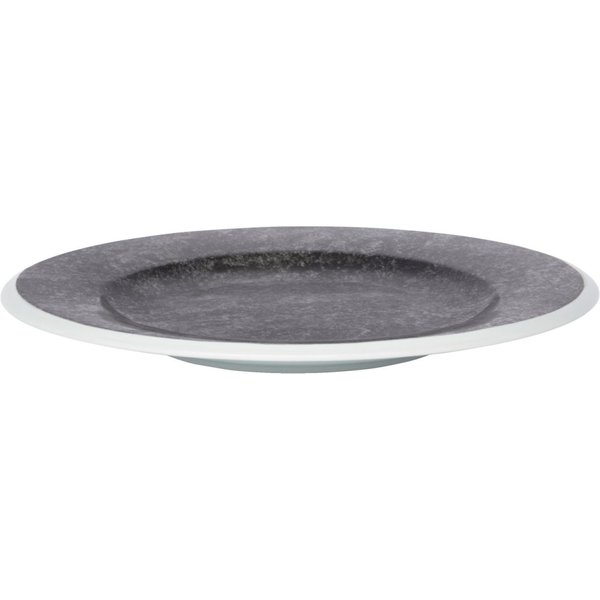 6x WMF Assiette plate Synergy Dark Rock; 20x1.4 cm (ØxH); blanc/anthracite; rond(e); 6 pièce(s) / Lot