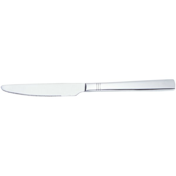 12x PULSIVA Couteau de table Berlin; 21.8 cm (L); argenté, Poignée argenté; 12 pièce(s) / Lot