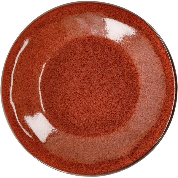 6x VEGA Assiette Oriento plate; 23.5 cm (Ø); terracotta; rond(e); 6 pièce(s) / Lot