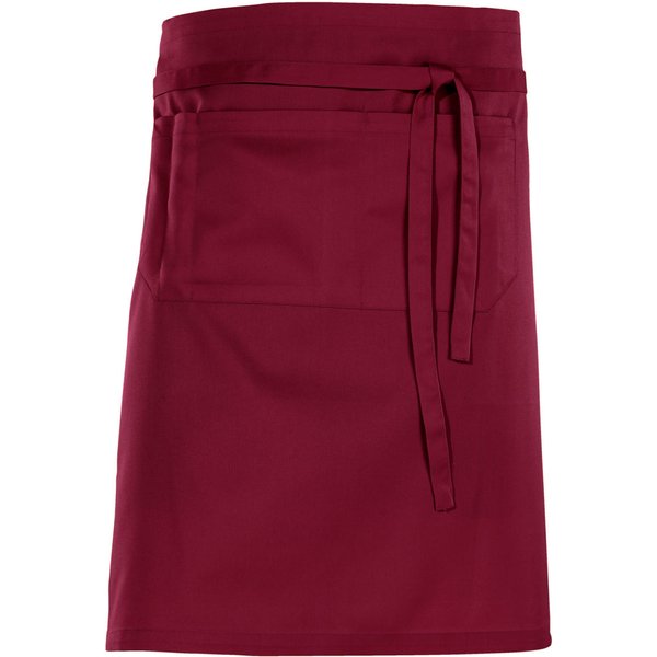 JOBELINE Tablier Mahé 60x100 cm; 60x100 cm (Lxl); bordeaux