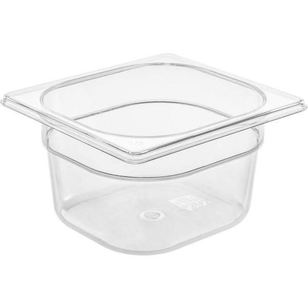 VEGA Contenitore gastronorm 1/6 Trigno; GN 1/6, 1.6 l, 17.6x16.2x10 cm (LxLxP); trasparente