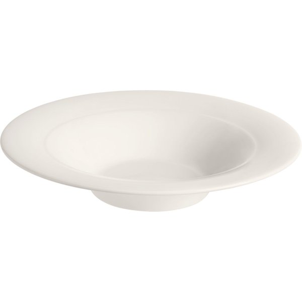 12x VEGA Piatto Premiora fondo; 370 ml, 24x5 cm (ØxH); bianco crema; rotonda; 12 pz. / Pacco