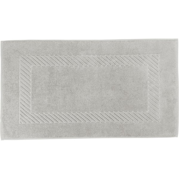 ERWIN M. Tapis de bain Valence uni; 50x90 cm (lxL); gris taupe