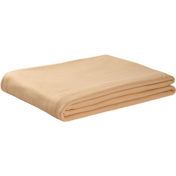 ERWIN M. Coperta in pile Artico; 130x170 cm (LxL); beige