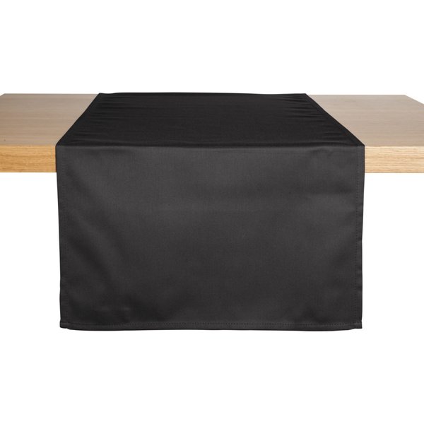Runner tavolo Arizona PULSIVA; 40x130 cm (LxL); nero; rettangolare; 6 pz. / Pacco