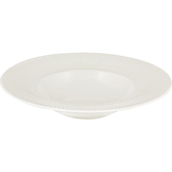 12x Schönwald Assiette creuse Vibes ailes avec relief; 16 cl, 20.1x3.8 cm (ØxH); blanc; rond(e); 12 pièce(s) / Lot