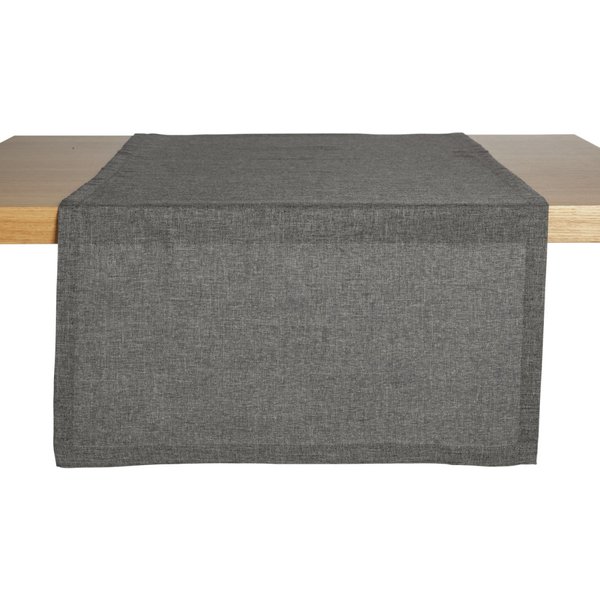 ERWIN M. Chemin de table Inova ; 40x130 cm (lxL); anthracite; rectangulaire