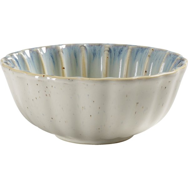 6x VEGA Saladier Flora; 0.45 l, 14.3x5.8 cm (ØxH); bleu/beige; rond(e); 6 pièce(s) / Lot