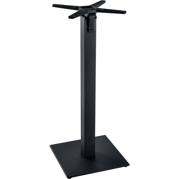 Pied de table haut d'extérieur Jaro VEGA; 45x45x108 cm (lxLxH); noir