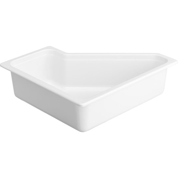 VEGA Bac Gastro GN en mélamine 3/6; GN 3/6, 35.3x32.5x10 cm (LxlxP); blanc