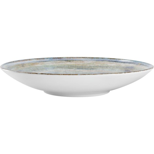 6x VEGA Assiette Jupiter creuse; 170 cl, 30x5 cm (ØxH); bleu/vert/orange; rond(e); 6 pièce(s) / Lot
