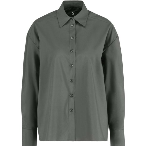 JOBELINE Camicetta manica lunga Porter Langarm, Oversize Fit; Taglia S; grigio scuro