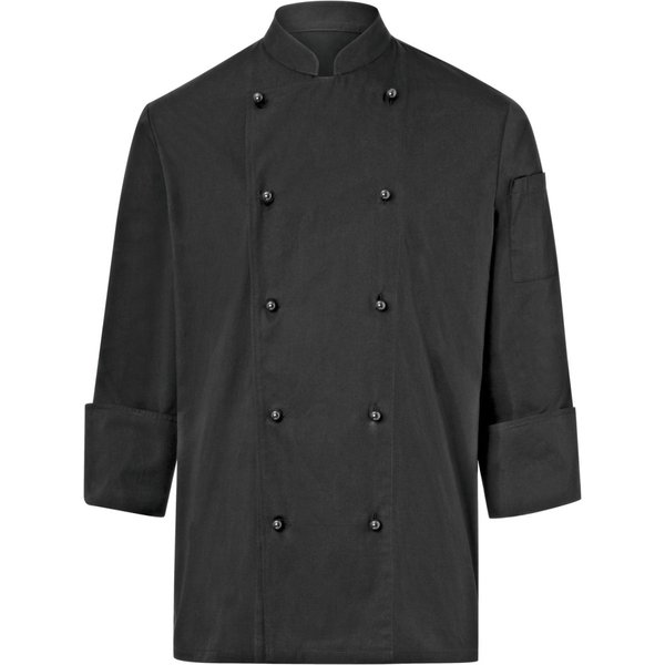 PULSIVA Giacca da cuoco Milan maniche lunghe; Taglia 46; nero