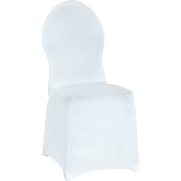 PULSIVA Housse de chaise Banquet; 40x44x95 cm (lxLxH); blanc