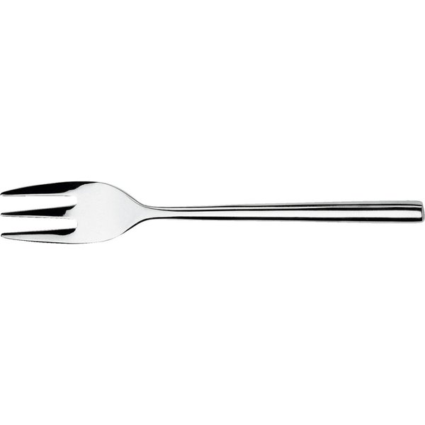 12x VEGA Fourchette à gâteau London; 14.6 cm (L); argenté, Poignée argenté; 12 pièce(s) / Lot