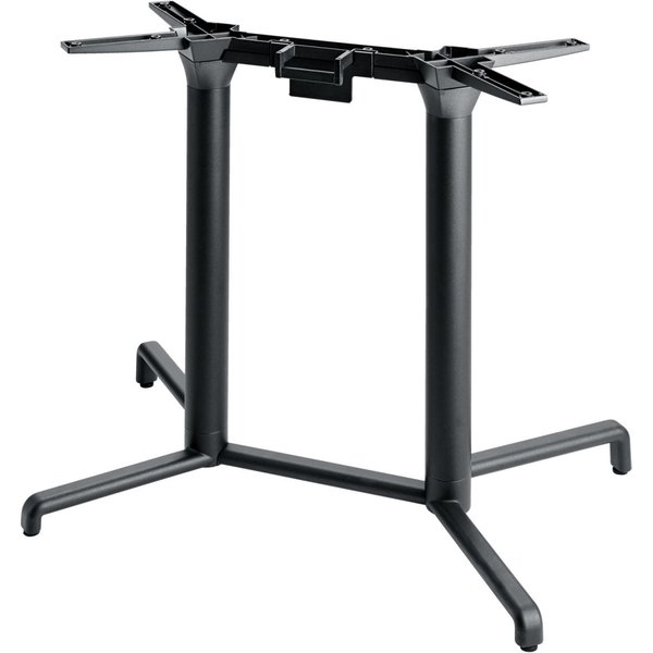 Nardi Pied de table double et rabattable Scudo; 52x87x71 cm (lxLxH); anthracite
