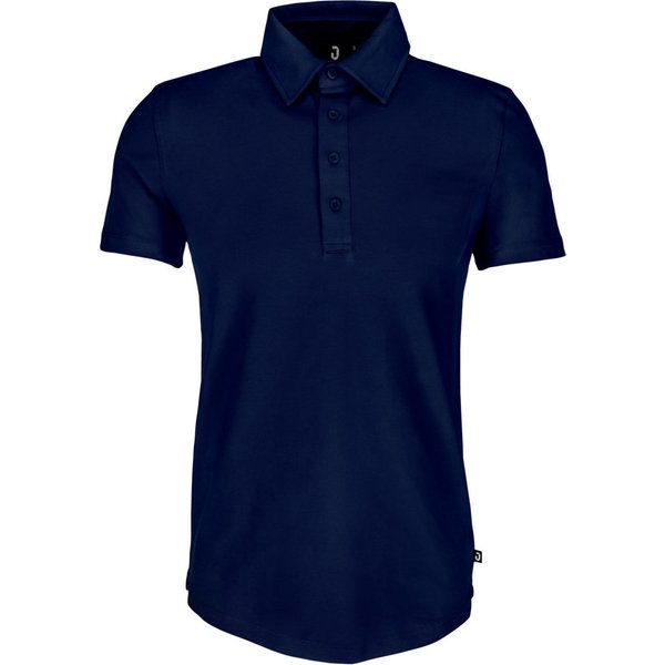 JOBELINE Polo da uomo Oliver Maniche corte; Taglia 2XL; blu navy