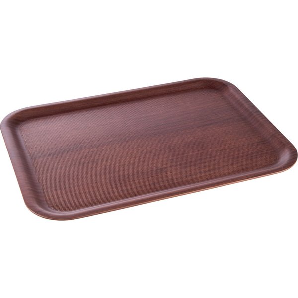 VEGA Vassoio Ebena; 46x36x2 cm (LxLxH); marrone; rettangolare