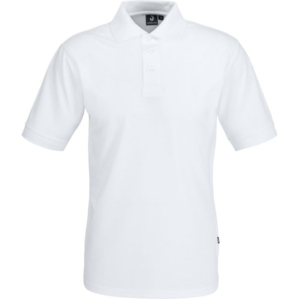 JOBELINE Polo da uomo Fly maniche corte; Taglia 3XL; bianco