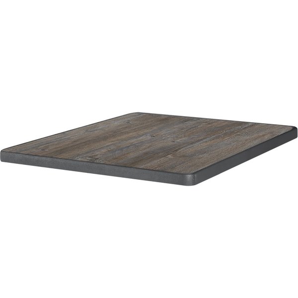 PULSIVA Plateau de table Sevelit carré; 70x70 cm (Lxl); pin effet vieilli; carré(e)