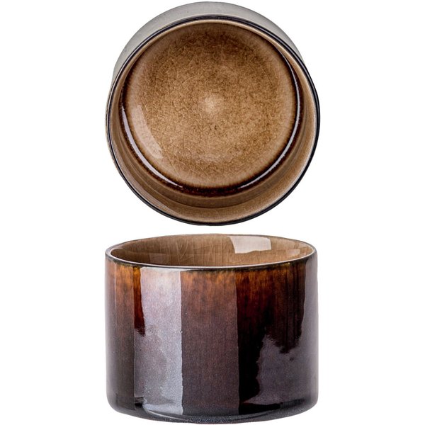 12x Cosy & Trendy Coupelle et saladier Quintana; 0.2 l, 8x6 cm (ØxH); ambre; 12 pièce(s) / Lot