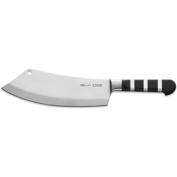 F. Dick Coltello da cuoco AJAX 1905; lunghezza lama 22 cm, 36 cm (L); argento/nero