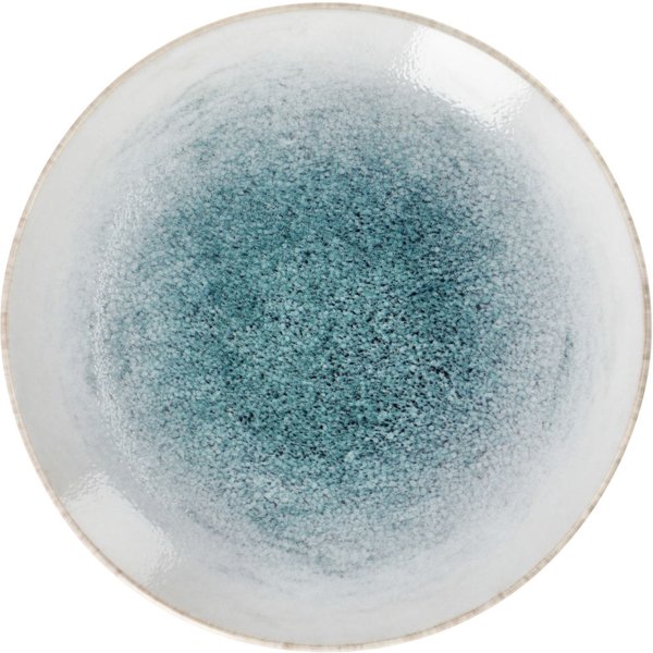 6x VEGA Assiette Neptun plate; 24.5 cm (Ø); bleu; rond(e); 6 pièce(s) / Lot