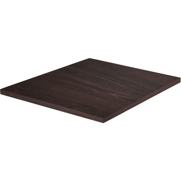 VEGA Piano per tavolo Maliana quadrato; 80x80 cm (LxL); quercia/wenge; quadrata