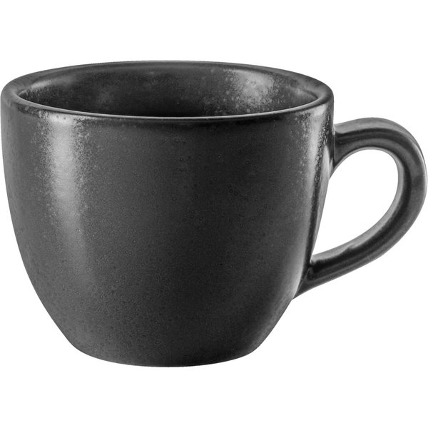 6x VEGA Tasse à café expresso Masca; 8 cl, 6.5x5 cm (ØxH); noir; rond(e); 6 pièce(s) / Lot