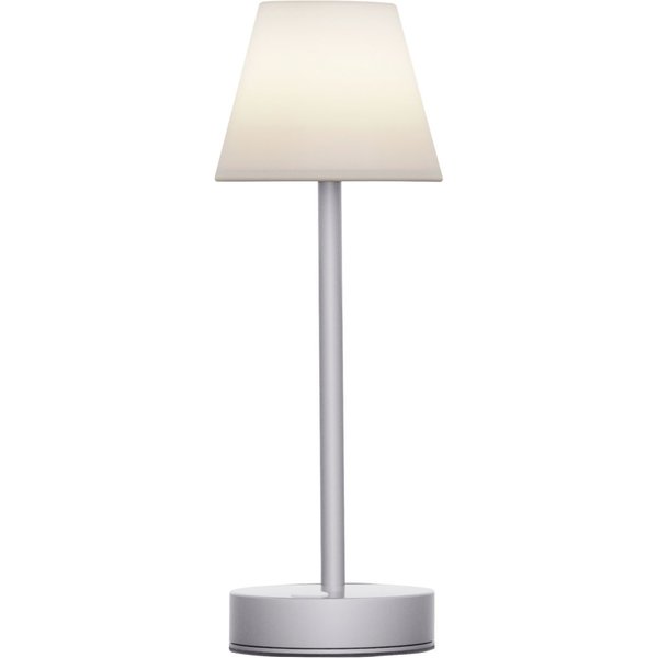Lampe à poser Lola Slim Newgarden; 11x32 cm (ØxH); gris clair