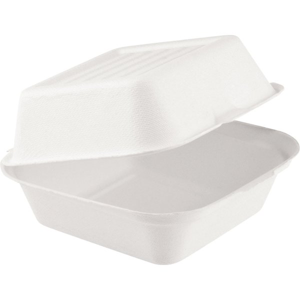 Boîte à burger Natur WIMEX; 15.2x15x7.8 cm (LxlxH); blanc; 50 pièce(s) / Lot