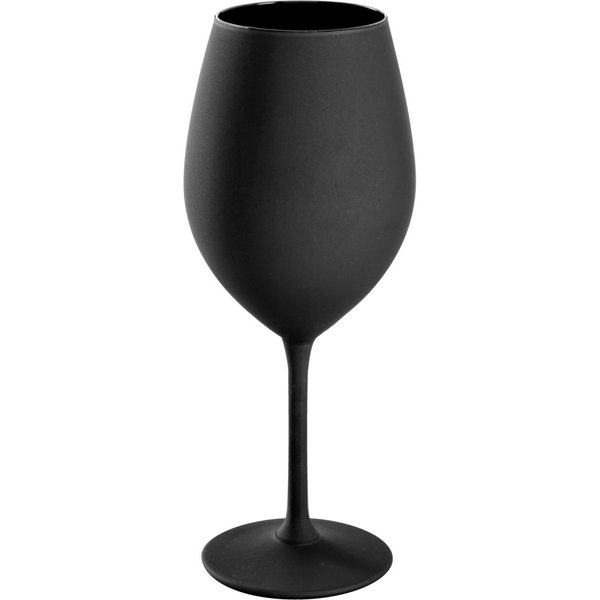 6x VEGA Bicchiere vino Elanie; 410 ml, 6x20.5 cm (ØxH); nero; 6 pz. / Pacco